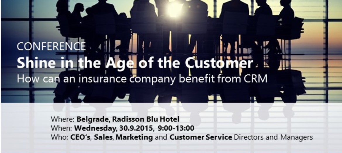 CRM Conference for the insurance industry
